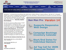 Tablet Screenshot of banmanpro.com